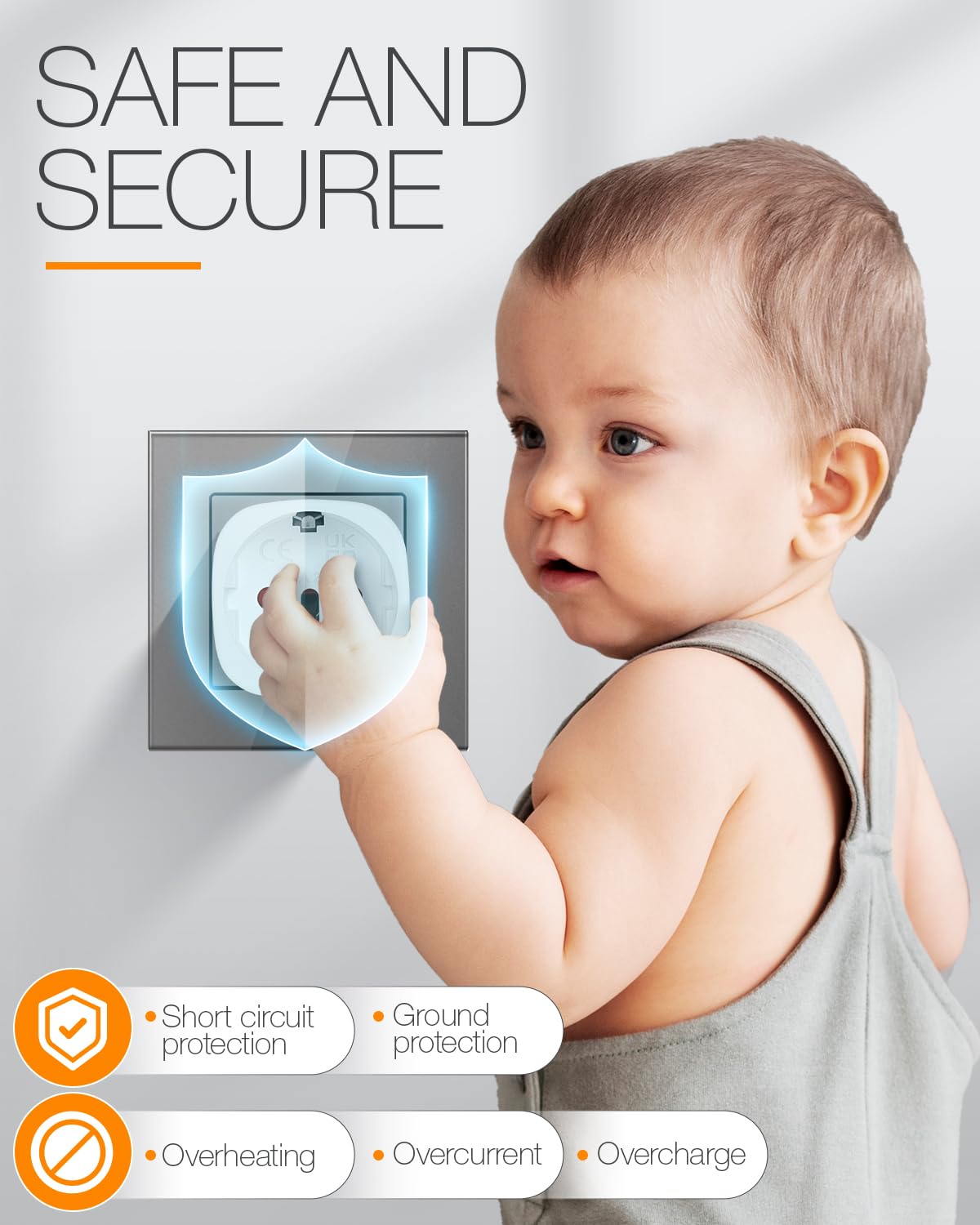 Reiseadapter USA 2Stück，USA Adapter Steckdose Deutschland Plug ，Adapter USA Deutschland Stecker für EU zu Amerika/Kanada/Mexiko/Thailand usw,Typ B Reisestecker Stromadapter,Weiß