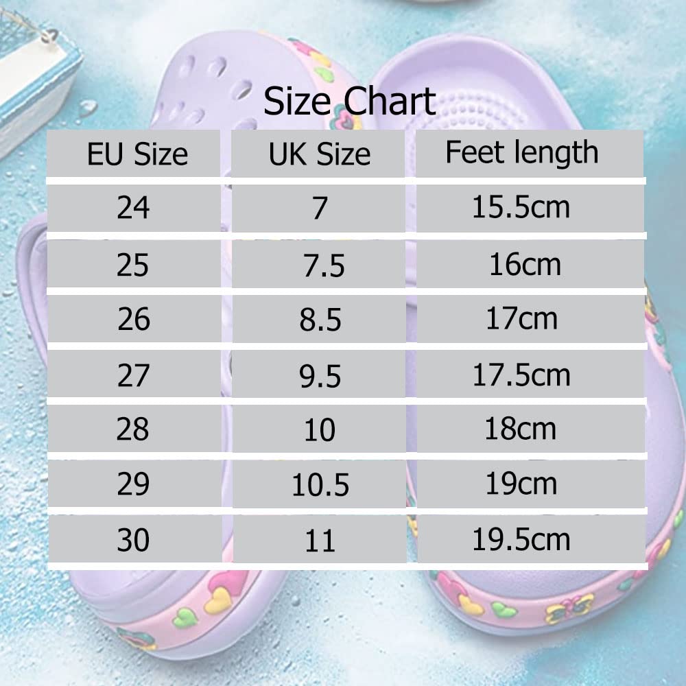DRECAGE Unisex Kinder Clogs Pantoffeln Dinosaurier Gr.24-33 EU, Eva Gartenclogs Gummi Badeschuhe Hausschuhe für Jungen Mädchen