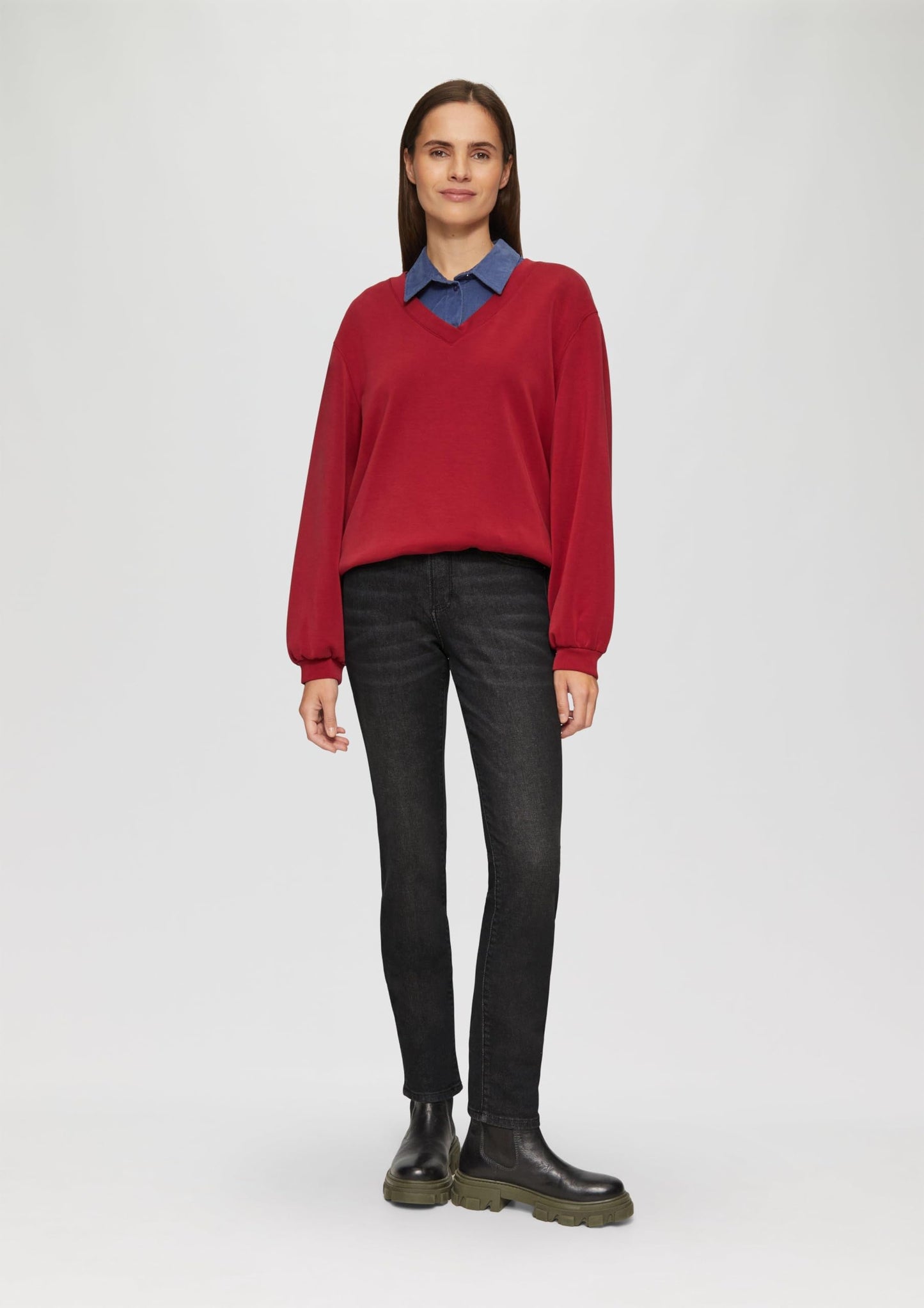 s.Oliver Jeans Betsy/Slim Fit/Mid Rise/Slim Leg