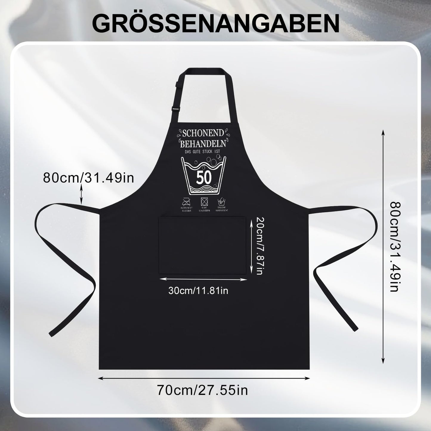 Lustige Kochschürze für Männer,Grillschürze Verstellbare Schürze
