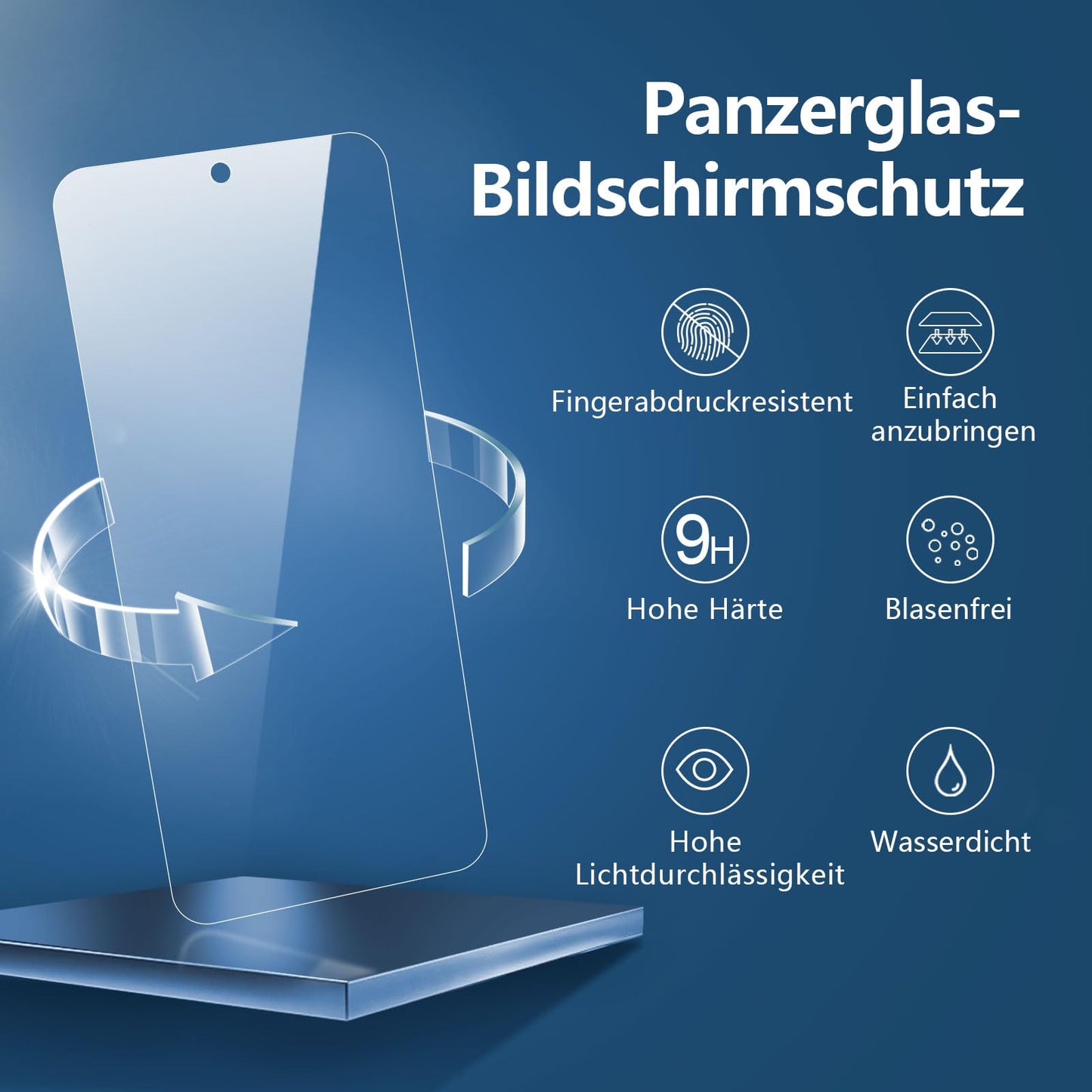 NEW'C Pack of 3 for Samsung Galaxy S25 Ultra Tempered Glass, Scratch Free, 9H Hardness, HD Screen Protector, Ultra Clear, Ultra Resistant