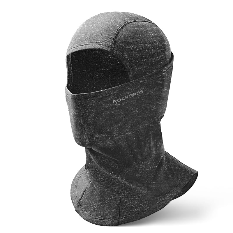 ROCKBROS Sturmhaube Balaclava Skimaske Winddicht Warm für Fahrrad Ski Motorrad Winter Unisex Einheitsgröße