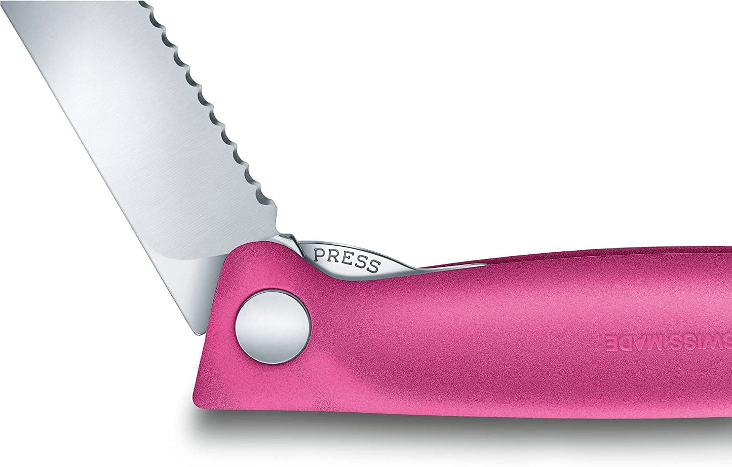 Victorinox Swiss Classic Profi Tomaten- und Tafelmesser, Extra Scharfe Klinge, Wellenschliff, 11 cm, Rostfreier Stahl, gelb