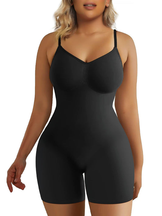 SHAPERX Shapewear Damen Figurformender Body Shaper Bauchweg Formende Bodys Abnehmen Shaping Bodysuit