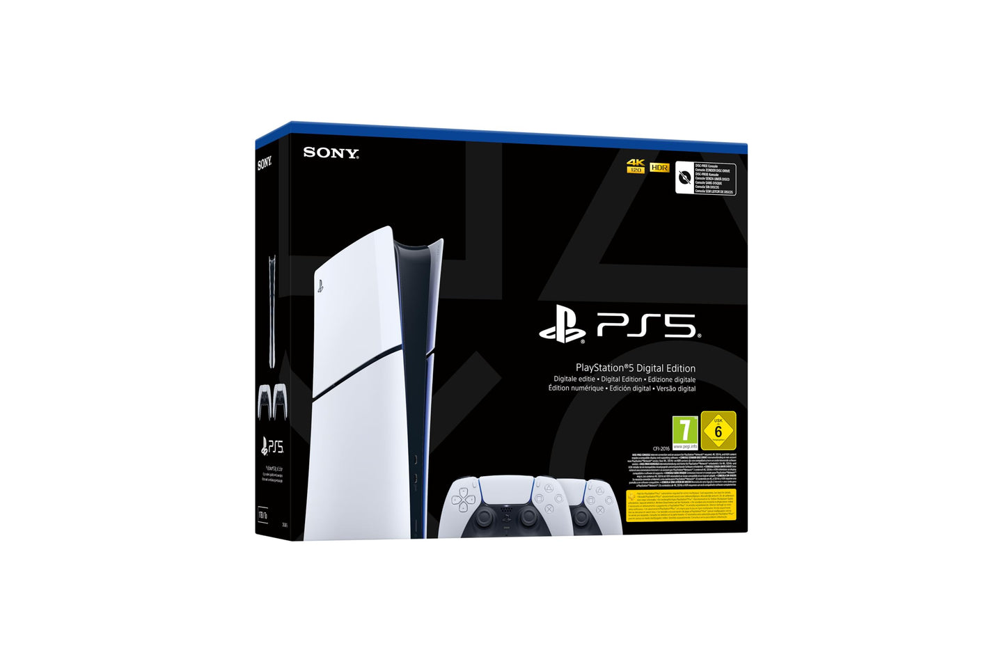 Playstation®5 Digital Edition – 825 GB inkl. 3 Monats-Abonnement PS®Plus gratis nach Aktivierung*