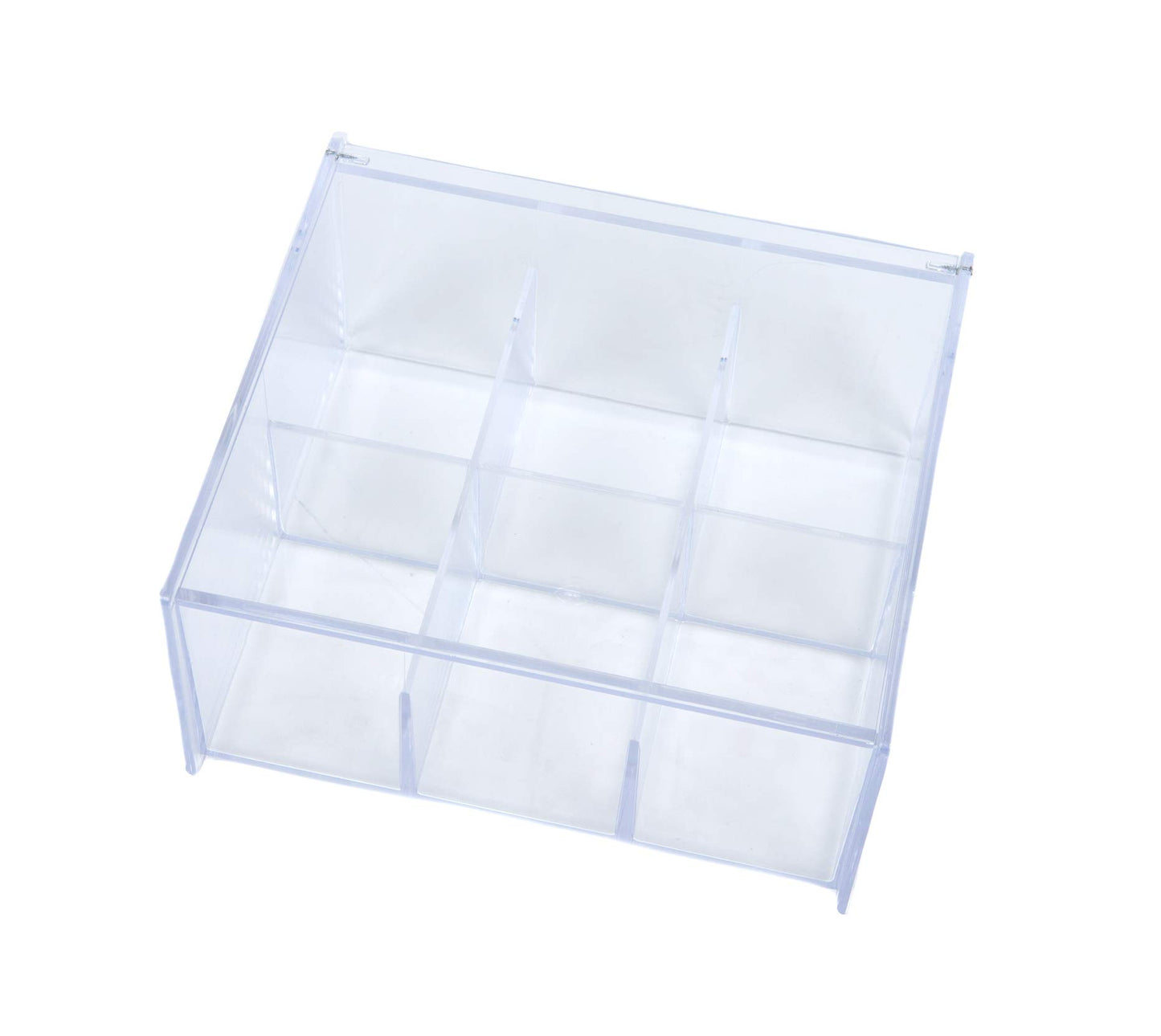 Mind Reader Teebeutelhalter und Organizer mit 6 Schubladen, Schwarz