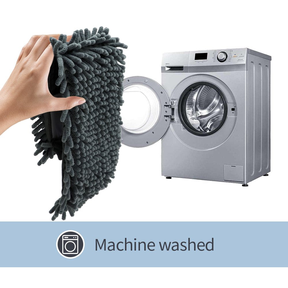 Masthome Wischmopp Bodenwischer Bodenreiniger,Mikrofaser Mopp mit 128cm Teleskopstiel,Wischer Boden Flachmopp mit 4 Moppads für Hartholz,Laminat,Fliesen,Marmor,Send Scraping Dust