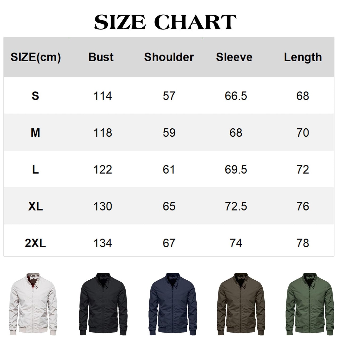 HOTIAN Herren Jacke Leichte Windbreaker Bomberjacke mit Stehkragen Jacke Übergangsjacke Freizeit jacke mit Reißverschlusstaschen