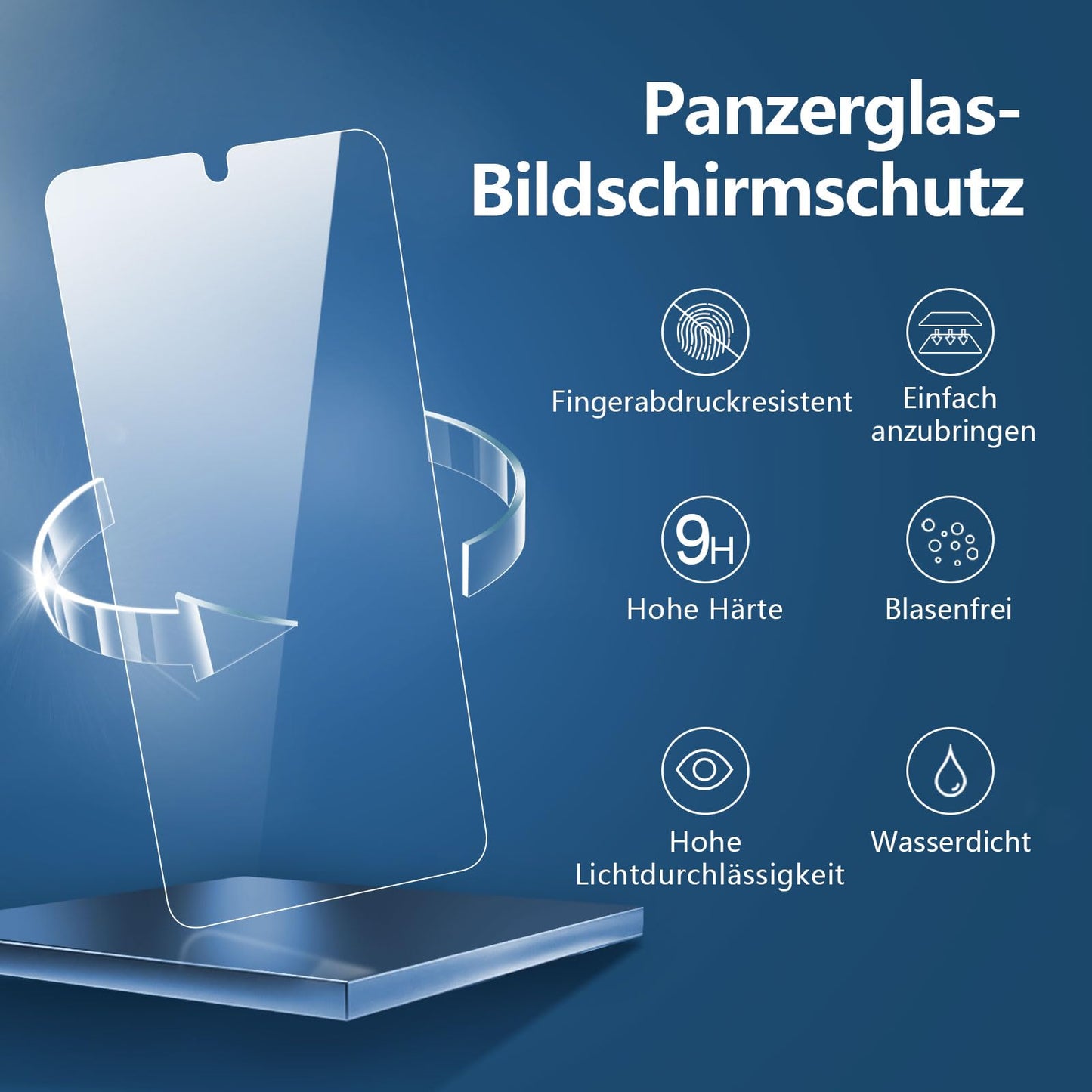 NEW'C Pack of 3 for Samsung Galaxy S25 Ultra Tempered Glass, Scratch Free, 9H Hardness, HD Screen Protector, Ultra Clear, Ultra Resistant