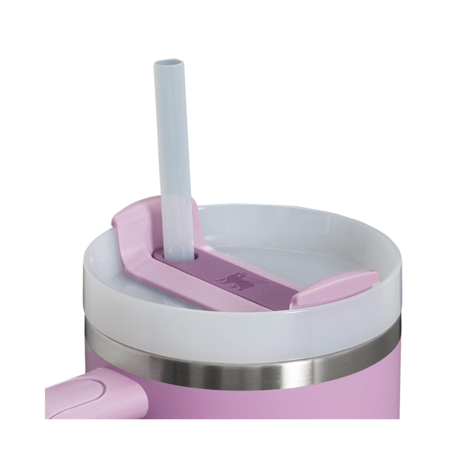 Stanley Quencher H2.0 FlowState Trinkflasche mit Strohhalm 1.18L - Thermobecher Kühlt 11 Stunden - 48 Stunden Eisgekühlt - Spülmaschinenfest - Thermosflasche BPA Frei - Kaffeebecher To Go - Cream