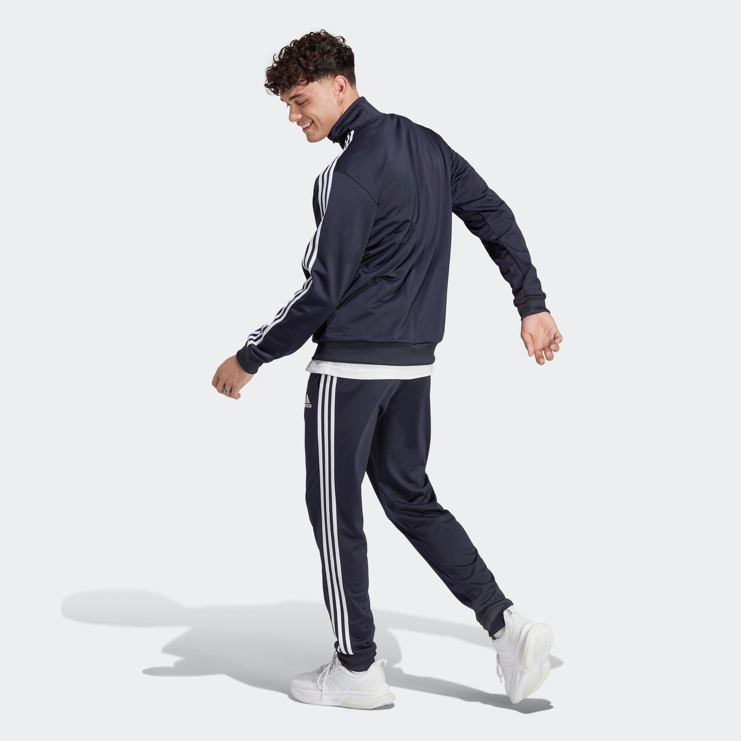 adidas Herren Sportswear Basic 3-stripes Tricot Trainingsanzug