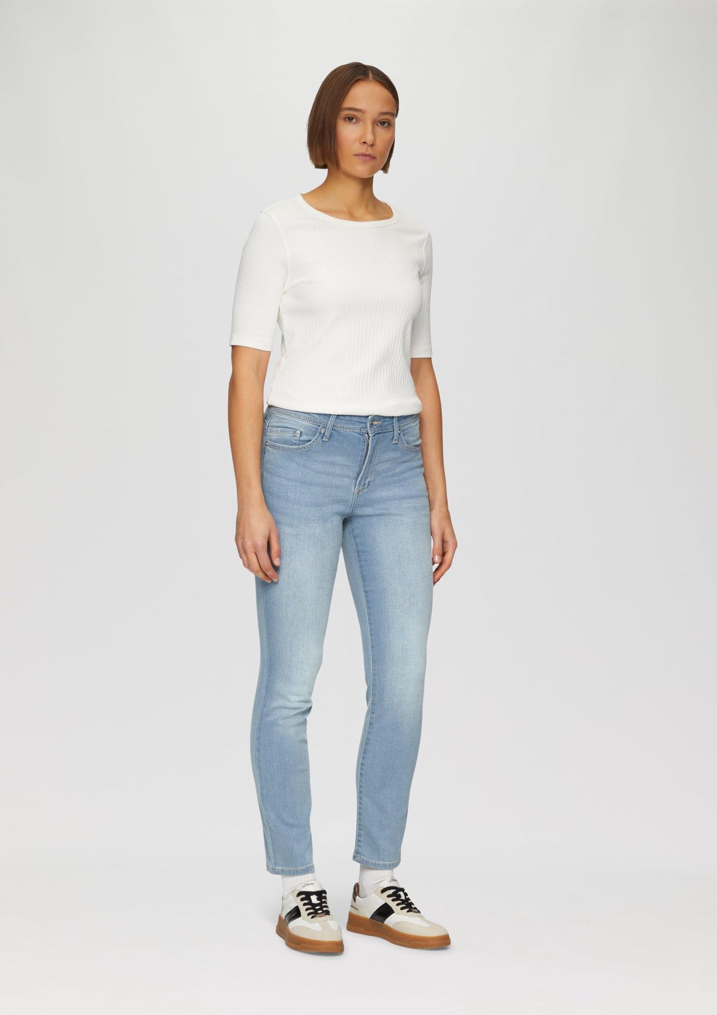 s.Oliver Jeans Betsy/Slim Fit/Mid Rise/Slim Leg