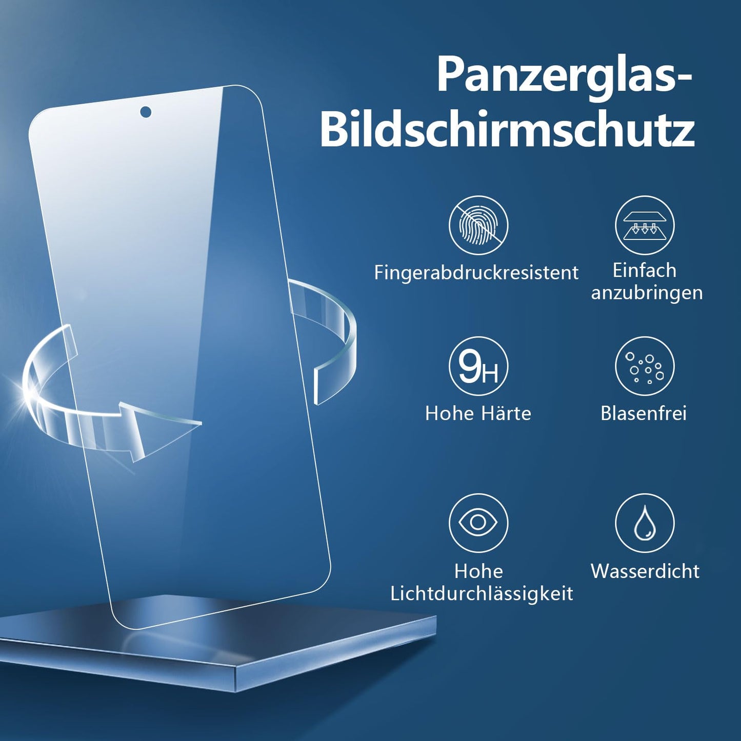 NEW'C Pack of 3 for Samsung Galaxy S25 Ultra Tempered Glass, Scratch Free, 9H Hardness, HD Screen Protector, Ultra Clear, Ultra Resistant