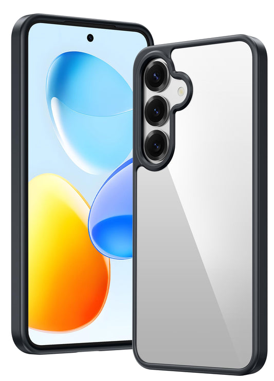 FNTCASE Case for Samsung Galaxy S25 Ultra 6.9 Inches, Military Drop Protection, Anti-Yellowing, Robust, Durable, Shockproof, Protective, Transparent, Clear