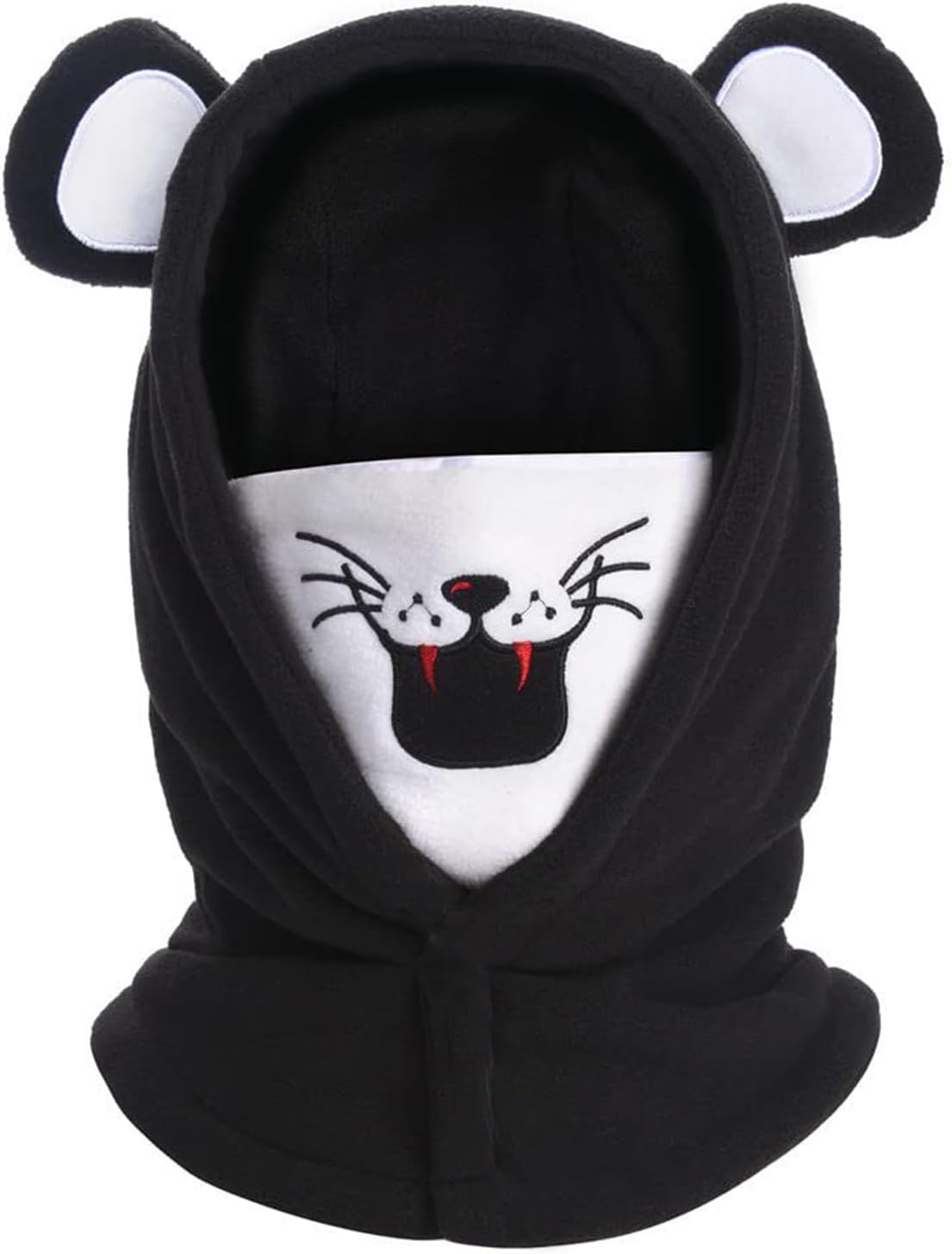 Children's Winter Thermal Fleece Balaclava 4-12 Years, Multifunctional Windproof Adjustable Face Mask, Ski Mask, Warm Hat, Balaclava, Neck Warmer Scarf for Boys and Girls, Outdoor Activities