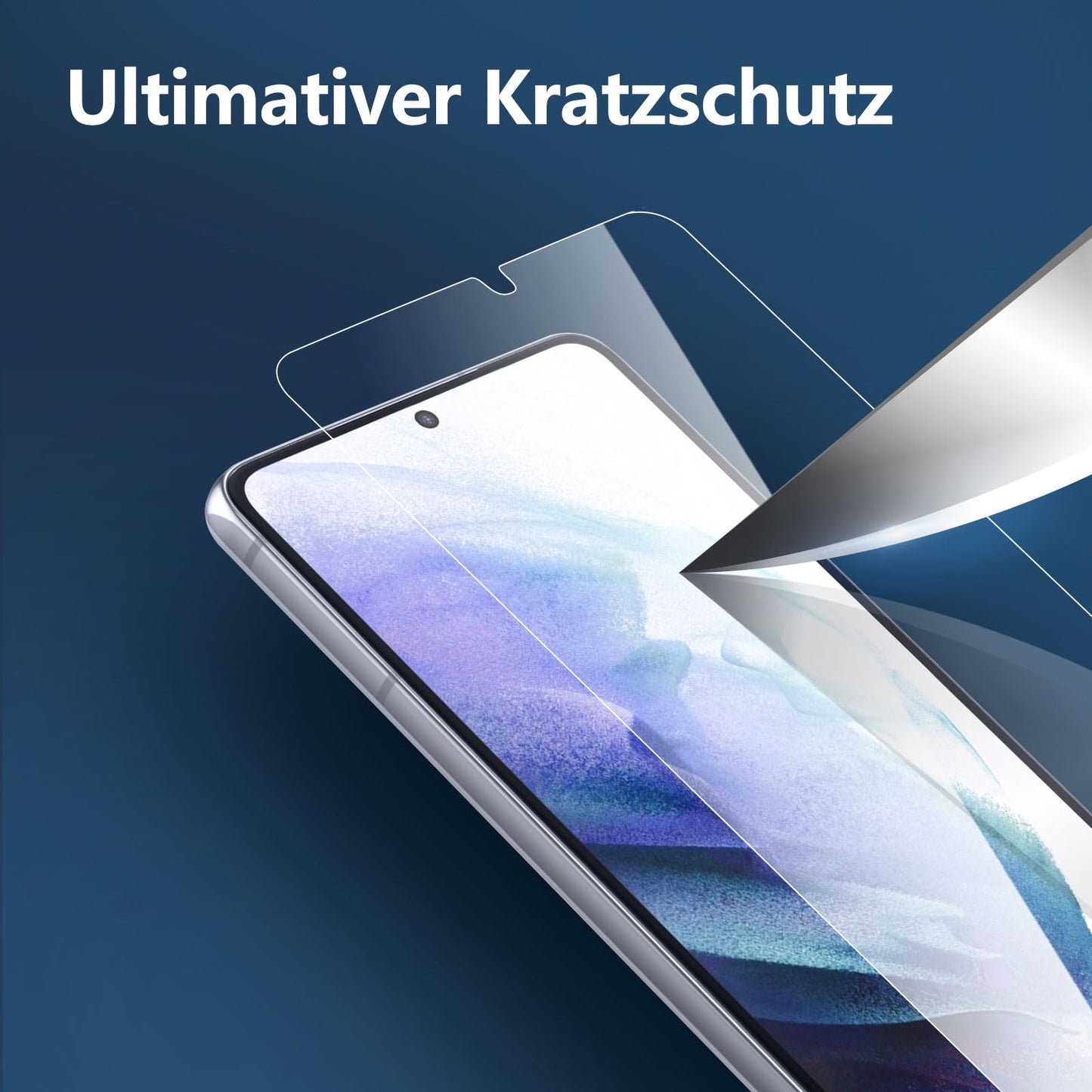 NEW'C Pack of 3 for Samsung Galaxy S25 Ultra Tempered Glass, Scratch Free, 9H Hardness, HD Screen Protector, Ultra Clear, Ultra Resistant