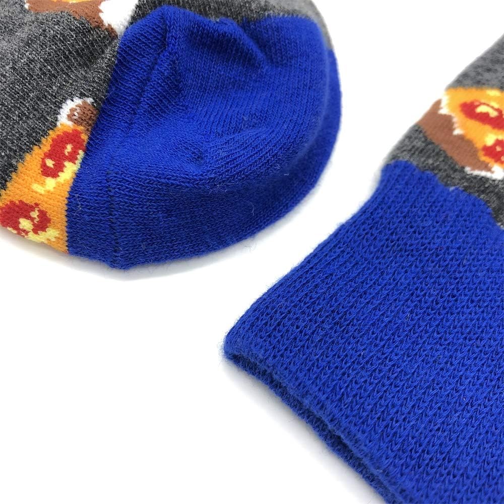 Belloxis Bunte Socken Herren 43-46 Baumwolle Motiv Kuschelsocken Wadenstrümpfe Socken Geschenke für Männer