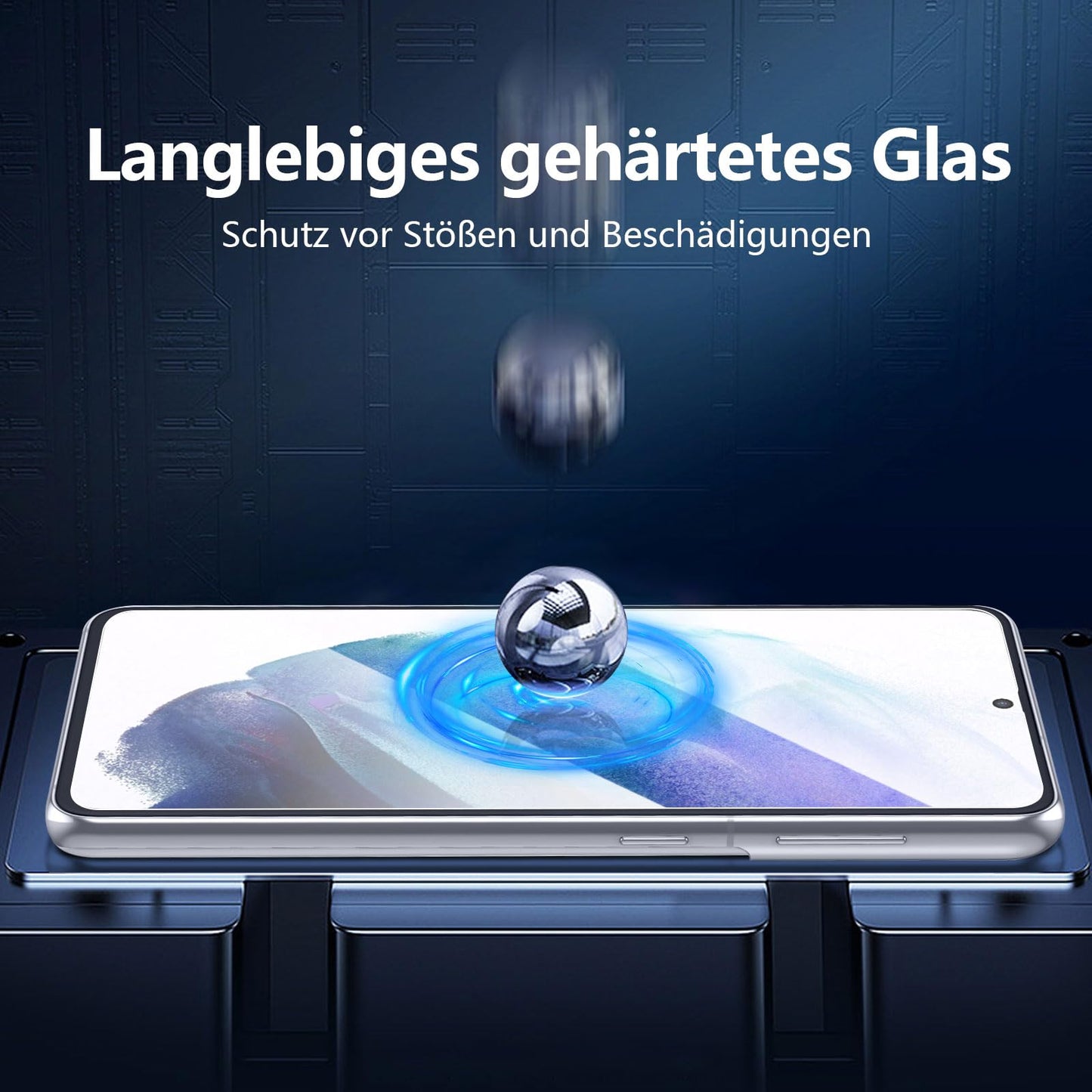 NEW'C Pack of 3 for Samsung Galaxy S25 Ultra Tempered Glass, Scratch Free, 9H Hardness, HD Screen Protector, Ultra Clear, Ultra Resistant