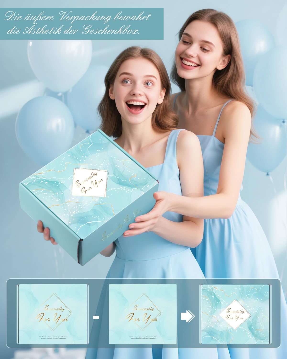LIVEHITOP Geschenke für Frauen, Geschenk Freundin Geburtstag 10PCS