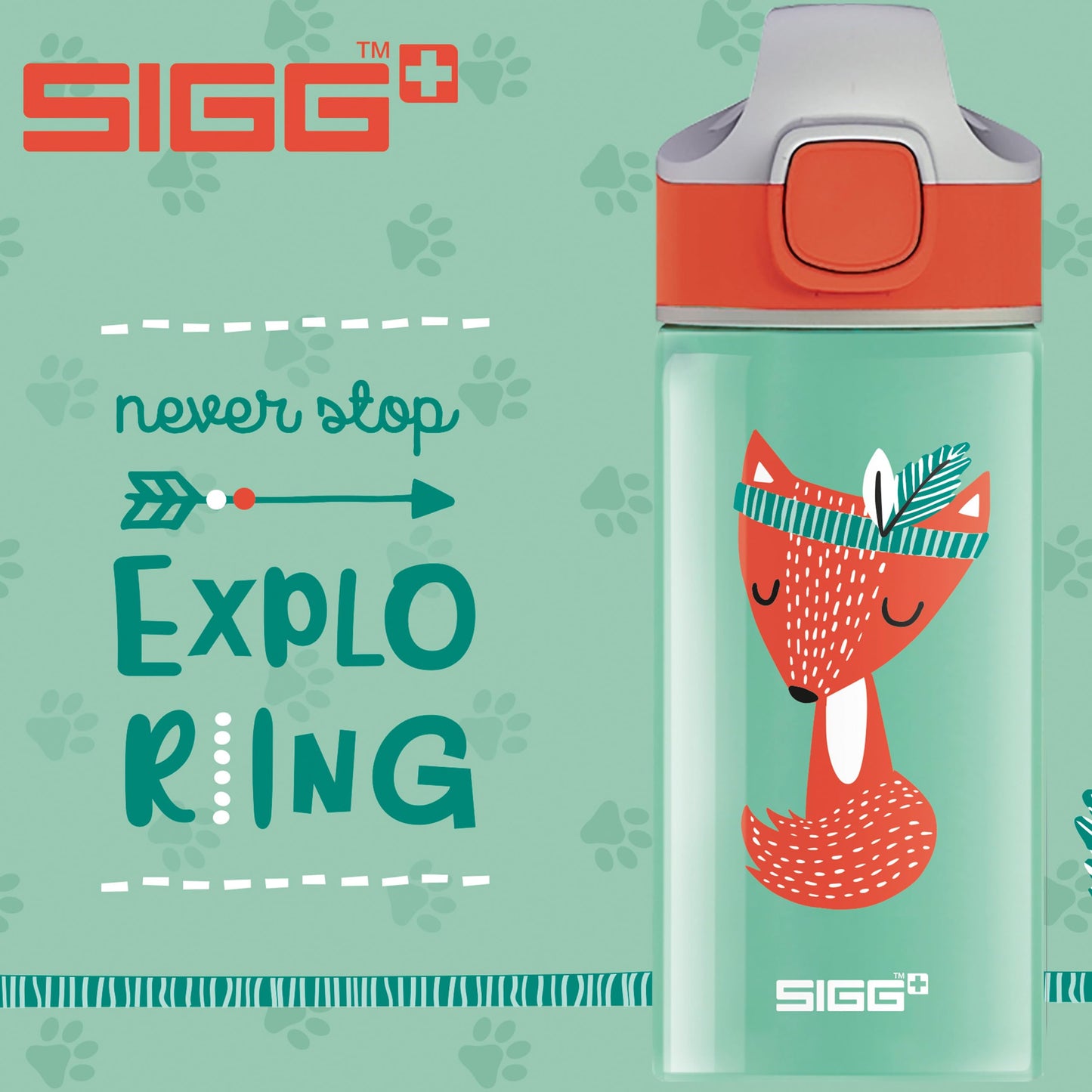 SIGG - Alu Trinkflasche Kinder - Miracle - Mit Trinkhalm - Auslaufsicher - Federleicht - BPA-frei - Klimaneutral Zertifiziert - Schule & Sport - 0,4L