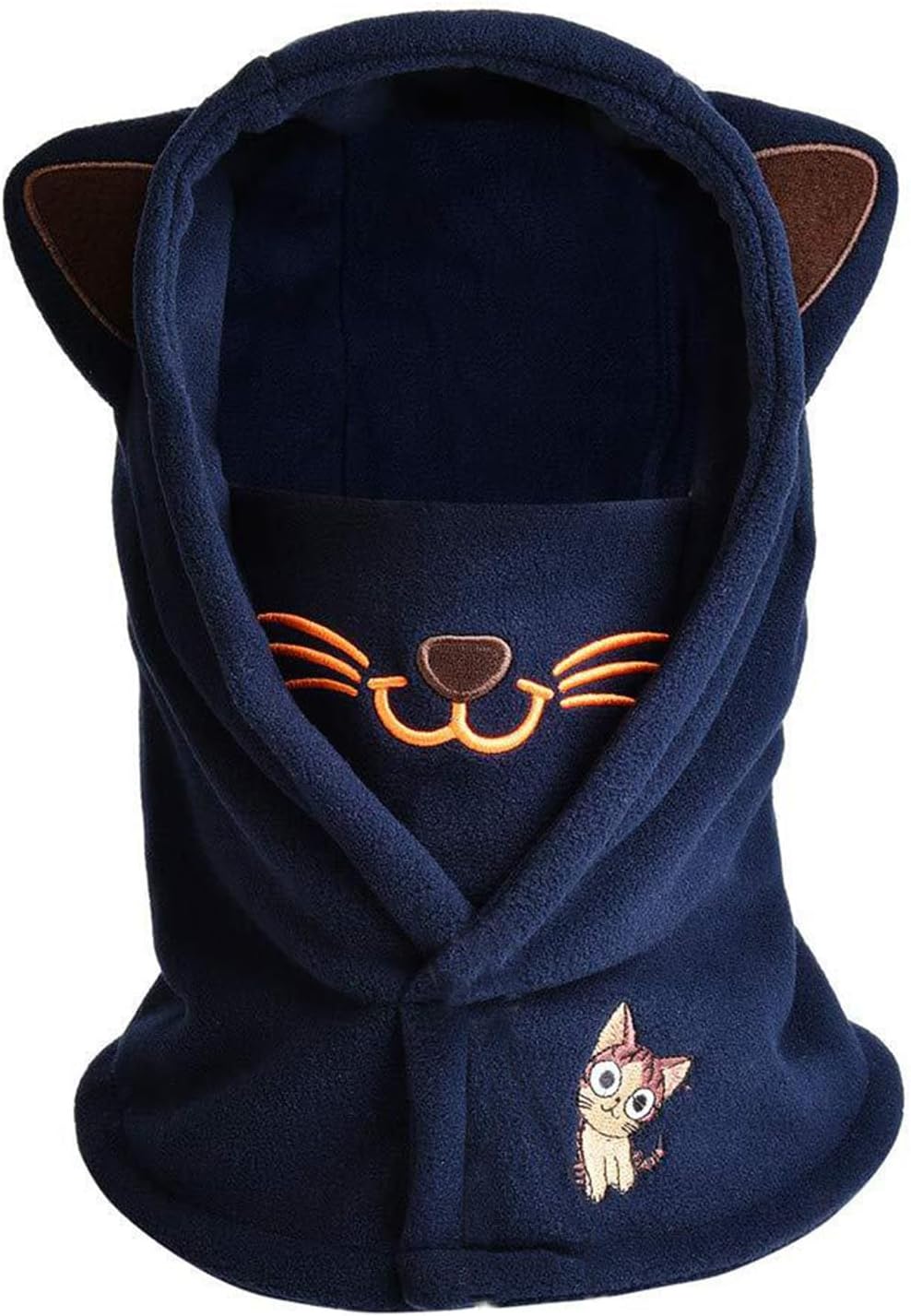 Children's Winter Thermal Fleece Balaclava 4-12 Years, Multifunctional Windproof Adjustable Face Mask, Ski Mask, Warm Hat, Balaclava, Neck Warmer Scarf for Boys and Girls, Outdoor Activities