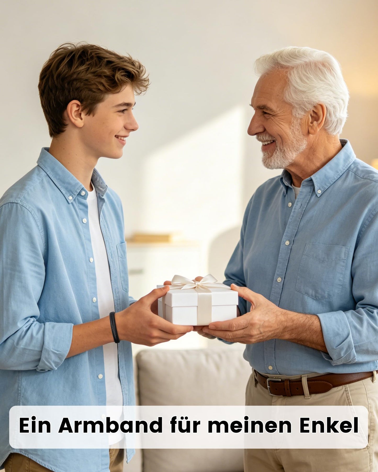 CheersLife Ich Liebe Dich Geschenke für Männer An Meinen Sohn Bruder Mann