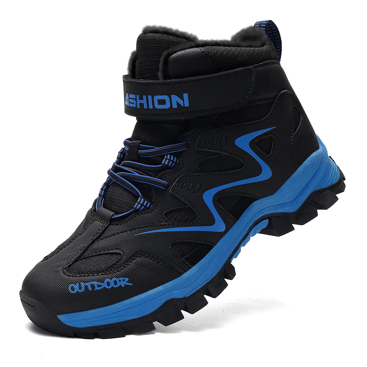 ASHION Winter Shoes Children's Winter Boots Boys Girls Snow Boots Hiking Boots Warm Lined Boots