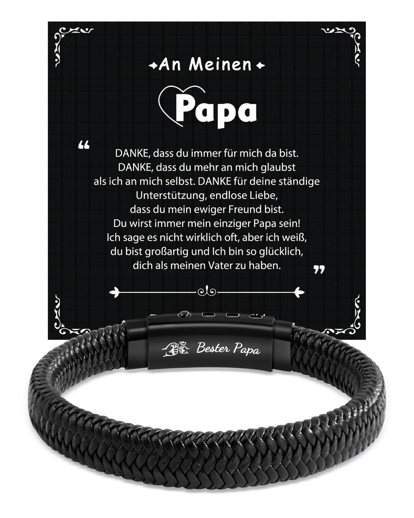 CheersLife Ich Liebe Dich Geschenke für Männer An Meinen Sohn Bruder Mann