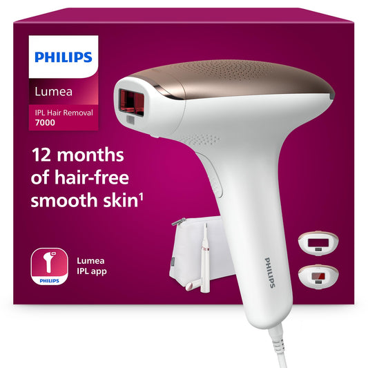 Philips Lumea Prestige IPL hair removal device BRI949 / 00, with 4 attachments for long-lasting hair removal, incl. Correction trimmer, wired