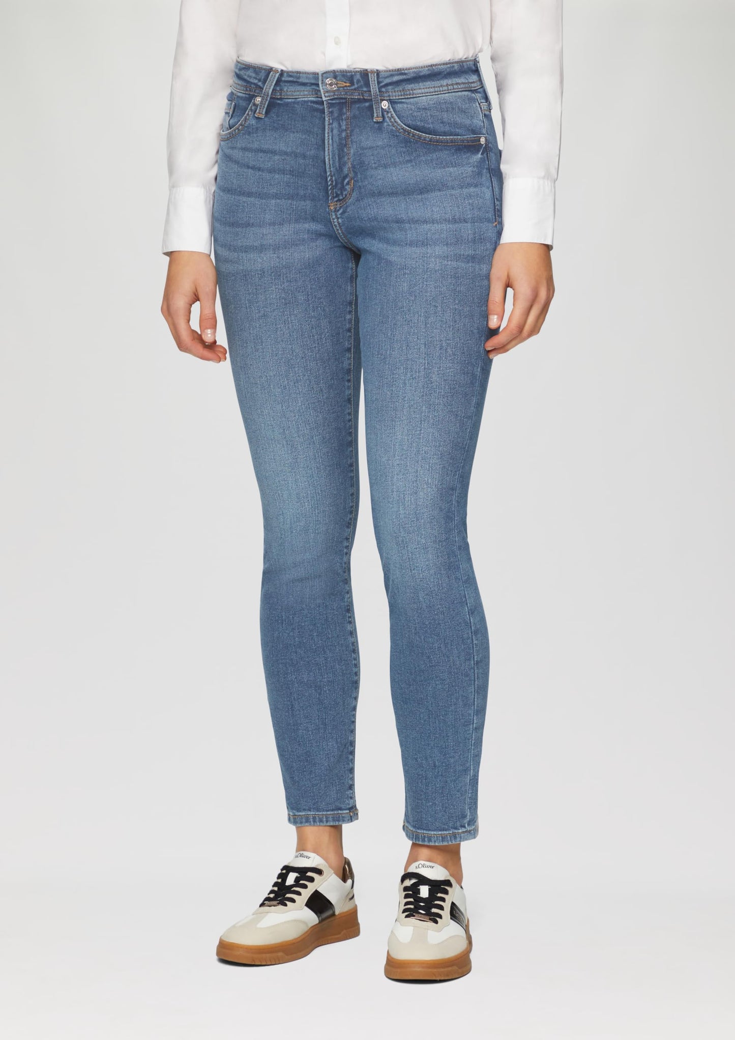 s.Oliver Jeans Betsy/Slim Fit/Mid Rise/Slim Leg
