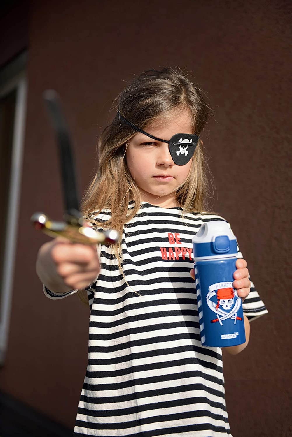 SIGG - Alu Trinkflasche Kinder - Miracle - Mit Trinkhalm - Auslaufsicher - Federleicht - BPA-frei - Klimaneutral Zertifiziert - Schule & Sport - 0,4L