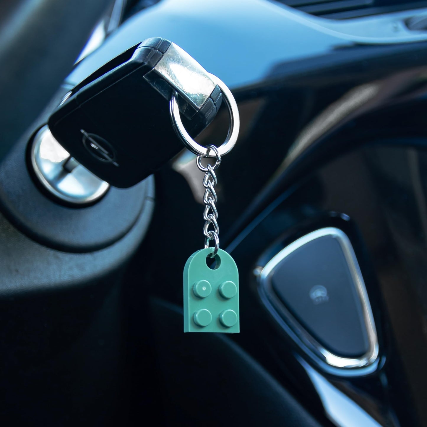 NumeroPhi - Schlüsselanhänger Partner Herz, Schlüsselanhänger Paar, Couple Keychain Zwei Herzen, Ideen für Jahrestag