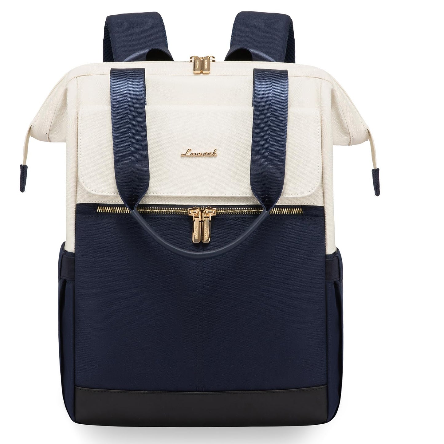 LOVEVOOK Rucksack Damen, Laptop Schulrucksack Wasserdicht, Schultasche Teenager Backpack Women Elegant Tagesrucksäcke Handtasche 2 in 1, 15,6 Zoll Arbeitstasche Lehrertasche Reiserucksack für Uni Büro