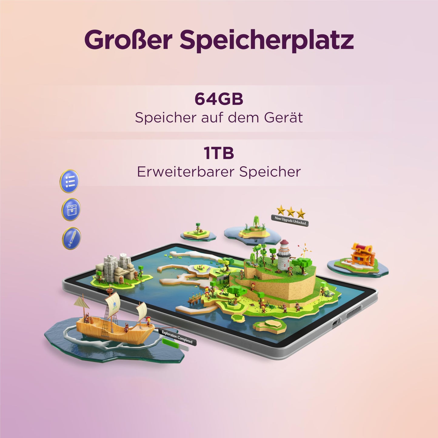 Lenovo Tab M11 Tablet | 11 Inch WUXGA Touch Display | MediaTek Helio G88 | 4GB RAM | 128GB eMMC 5.1 | Android 14 | Green | Includes Lenovo Tab Pen
