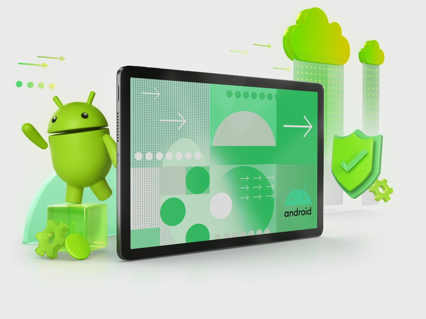 Lenovo Tab M11 Tablet | 11 Inch WUXGA Touch Display | MediaTek Helio G88 | 4GB RAM | 128GB eMMC 5.1 | Android 14 | Green | Includes Lenovo Tab Pen