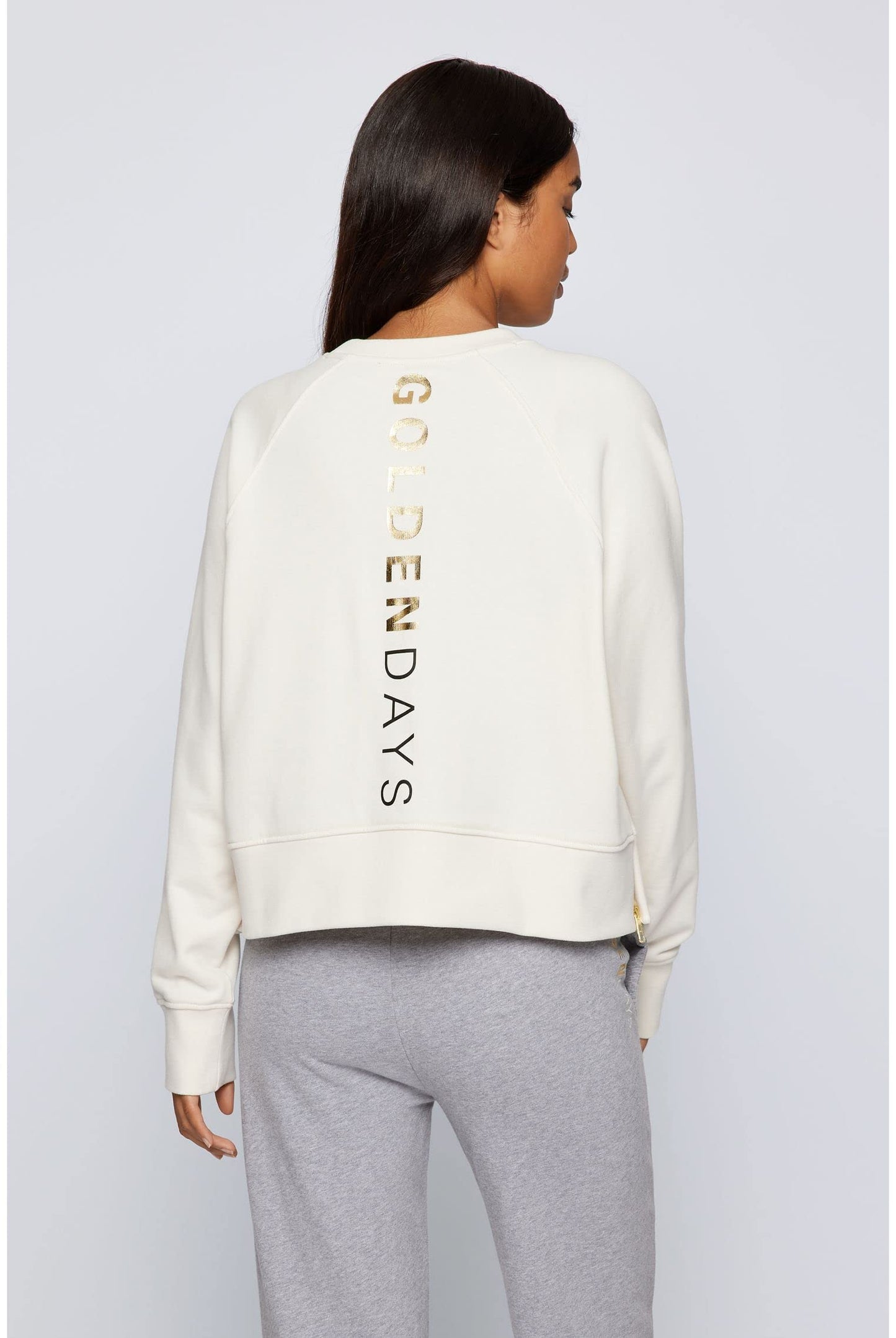BOSS Damen C_elia_Gold Sweatshirt