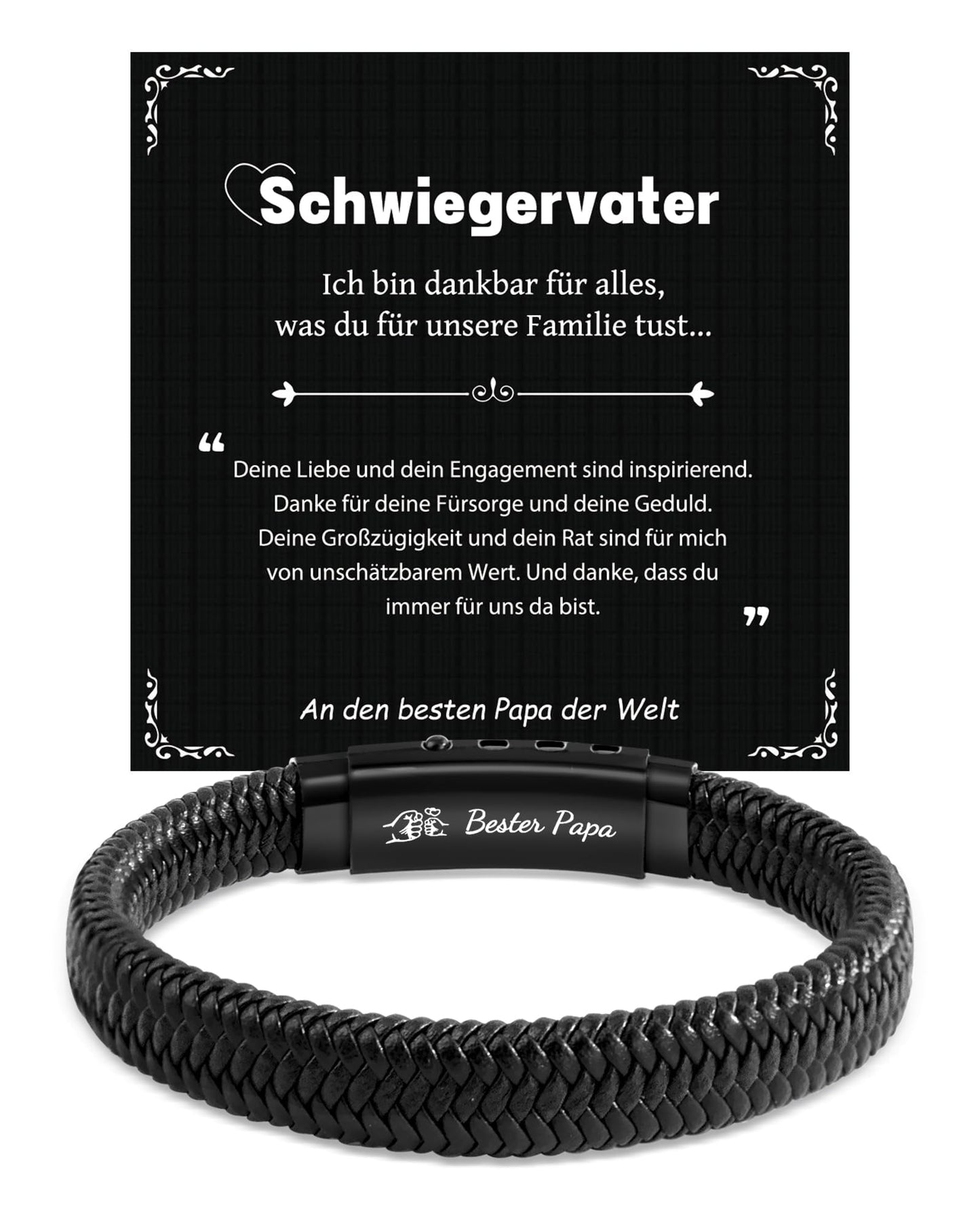 CheersLife Ich Liebe Dich Geschenke für Männer An Meinen Sohn Bruder Mann