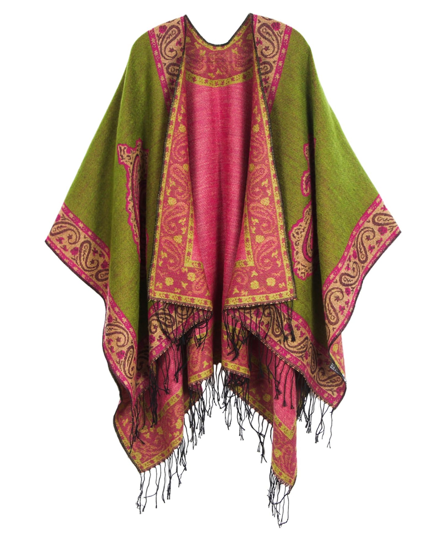 DiaryLook Damen Poncho Schal Winter Cardigan Übergroße Cape Elegant Poncho Für Frauen Umhang Damen Warm Geschenk Für Mutter
