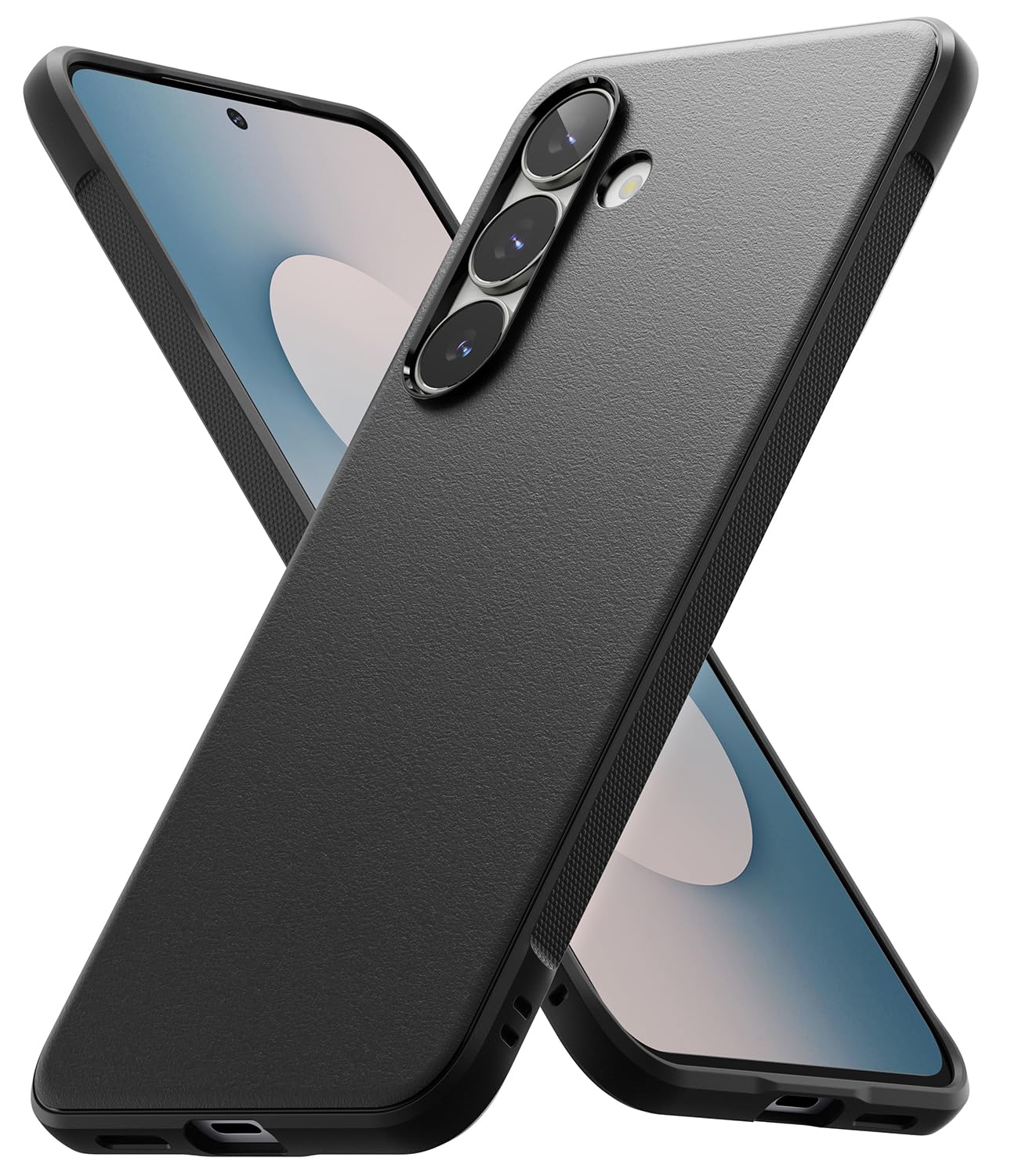 Ringke Onyx Case Compatible with Samsung Galaxy S25 Ultra, Firm Grip, Non-Slip Elegant Design, Perfect Fit, TPU Shockproof Scratch-Resistant Unique Texture Mobile Phone Case, Dark Green