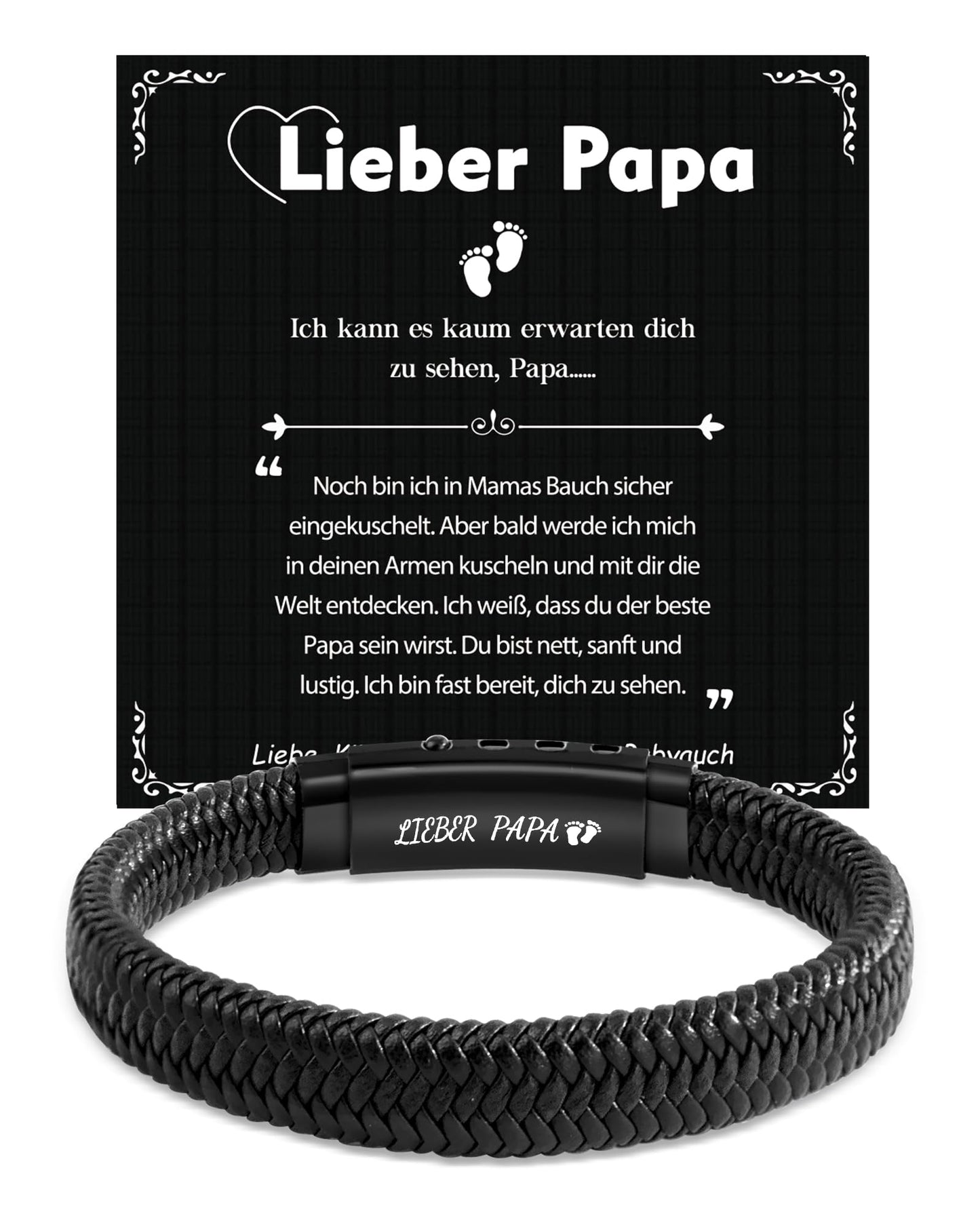 CheersLife Ich Liebe Dich Geschenke für Männer An Meinen Sohn Bruder Mann
