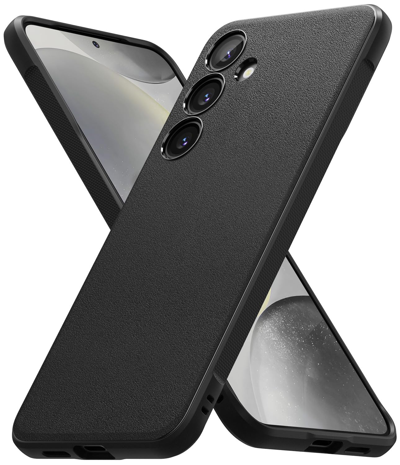 Ringke Onyx Case Compatible with Samsung Galaxy S25 Ultra, Firm Grip, Non-Slip Elegant Design, Perfect Fit, TPU Shockproof Scratch-Resistant Unique Texture Mobile Phone Case, Dark Green