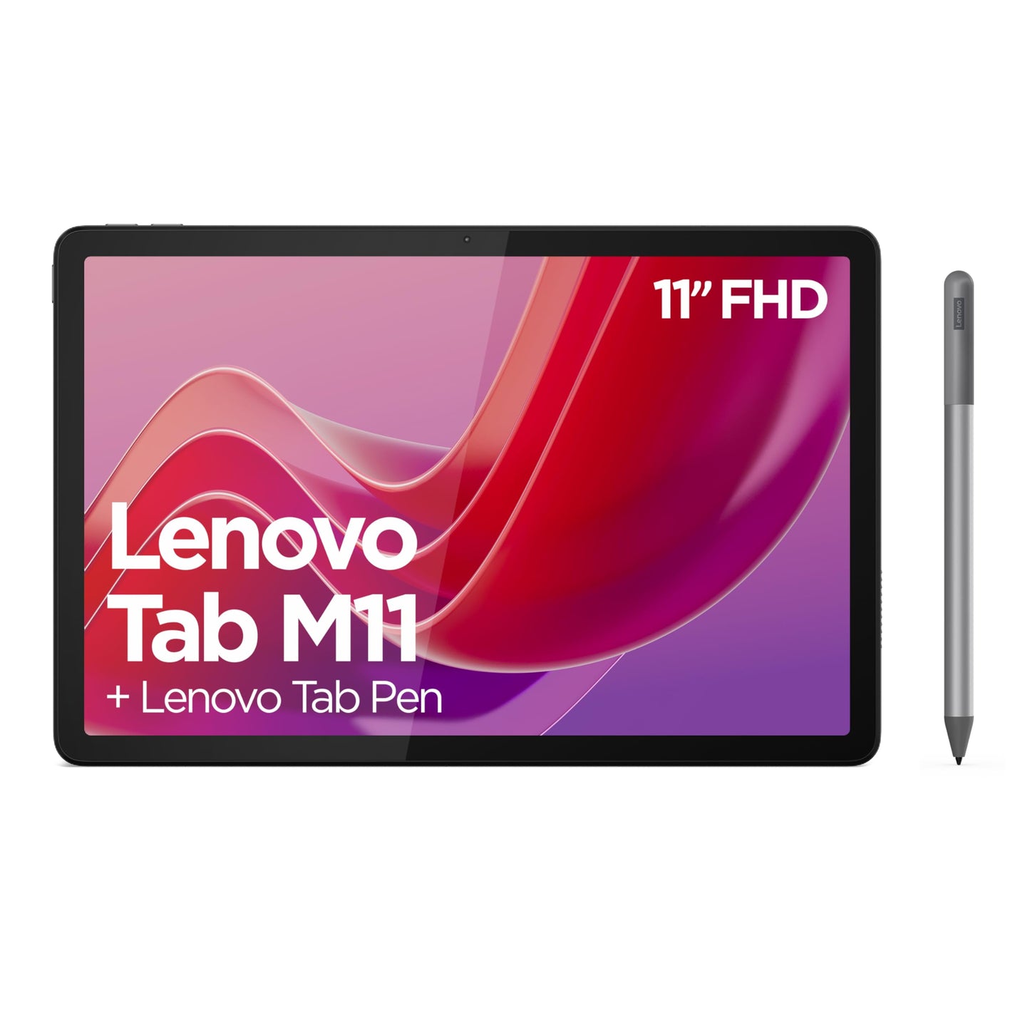 Lenovo Tab M11 Tablet | 11 Inch WUXGA Touch Display | MediaTek Helio G88 | 4GB RAM | 128GB eMMC 5.1 | Android 14 | Green | Includes Lenovo Tab Pen