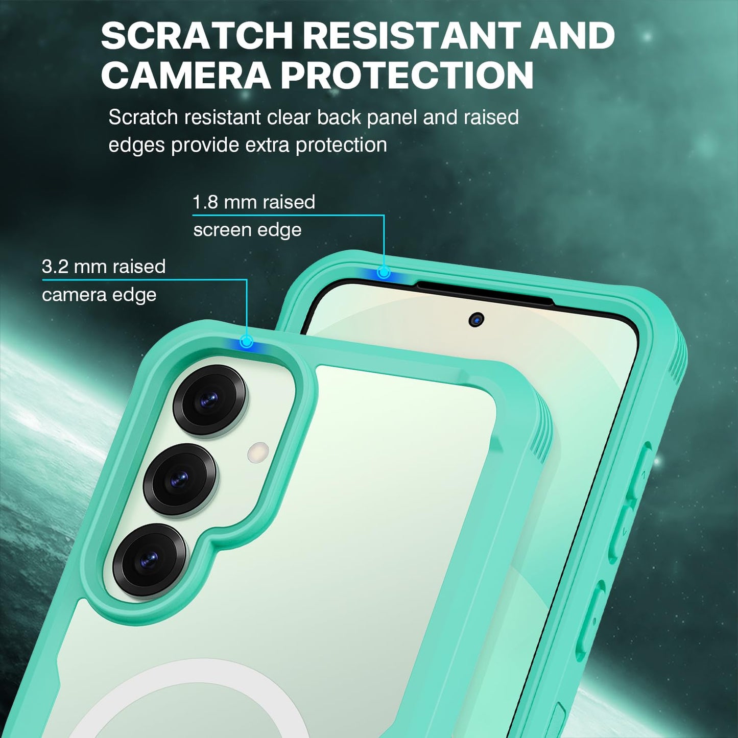 CENHUFO Privacy Screen Case for Samsung Galaxy S25 Ultra, Magnetic Mobile Phone Case with Built-in Privacy Tempered Glass Screen Protector and Camera Protection, 360 Degree Protective Case, Shockproof