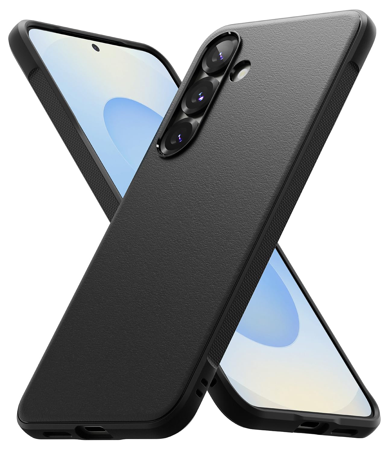 Ringke Onyx Case Compatible with Samsung Galaxy S25 Ultra, Firm Grip, Non-Slip Elegant Design, Perfect Fit, TPU Shockproof Scratch-Resistant Unique Texture Mobile Phone Case, Dark Green