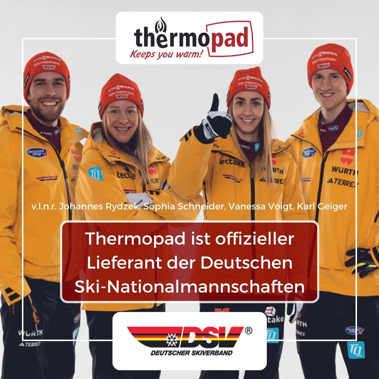 THERMOPAD Sohlenwärmer - DAS ORIGINAL: 5, 10 oder 30 Paar Wärmepads (erhältlich in 5 Größen) - Einlegesohle für 9 Stunden Wärme I Fußwärmer Pads I Extra warme Wärmesohle für Schuhe & Skischuhe