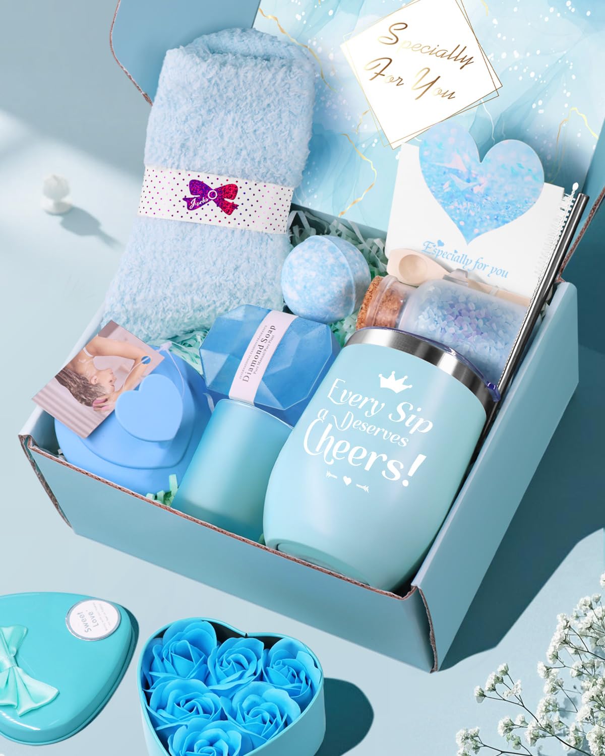 LIVEHITOP Geschenke für Frauen, Geschenk Freundin Geburtstag 10PCS