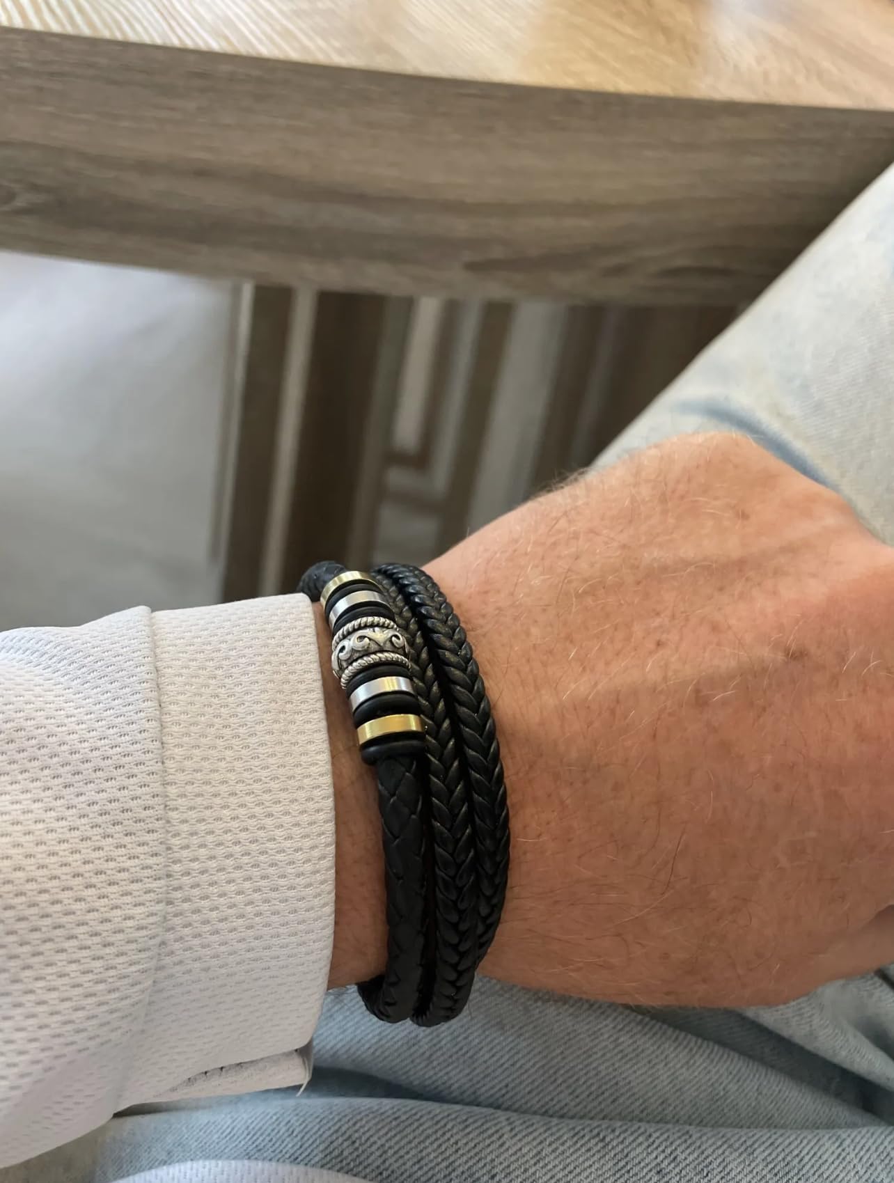 Geschenke Für Männer - Ich Liebe Dich Geschenke für Männer, Für Freund, Lederarmband Herren, Geburtstagsgeschenk Für Männer, Geschenk Für Ihn, Mit Gravur
