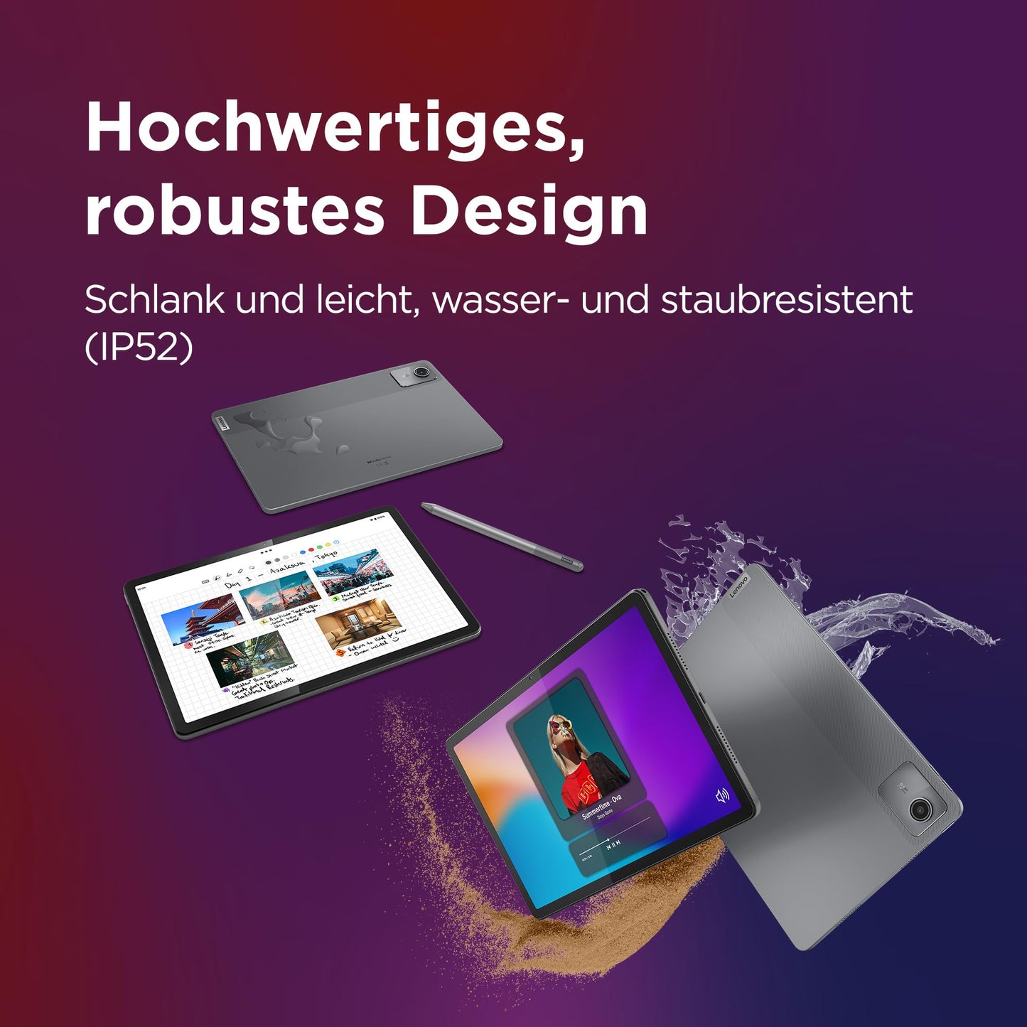 Lenovo Tab M11 Tablet | 11 Inch WUXGA Touch Display | MediaTek Helio G88 | 4GB RAM | 128GB eMMC 5.1 | Android 14 | Green | Includes Lenovo Tab Pen