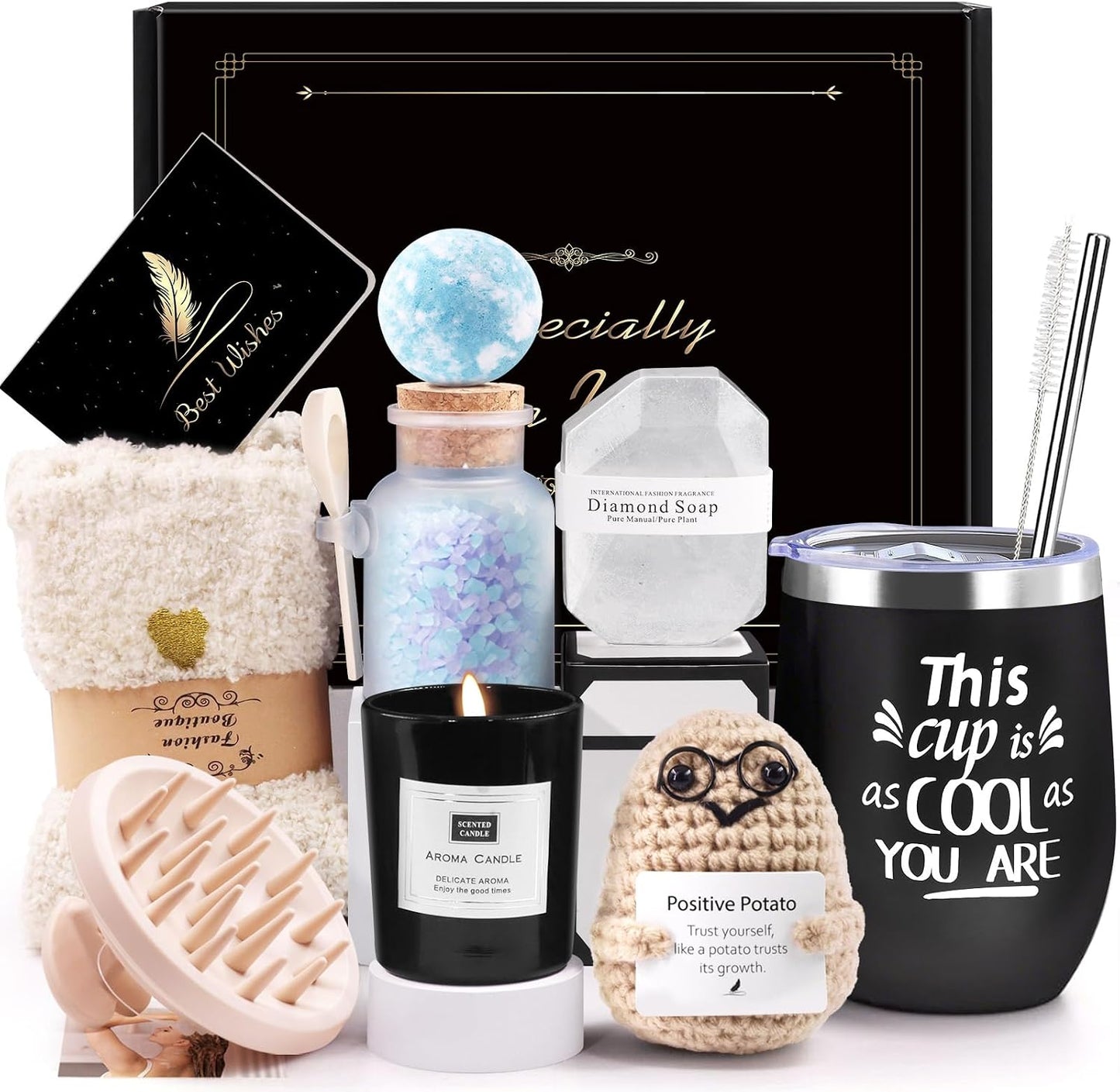 LIVEHITOP Geschenke für Frauen, Geschenk Freundin Geburtstag 10PCS