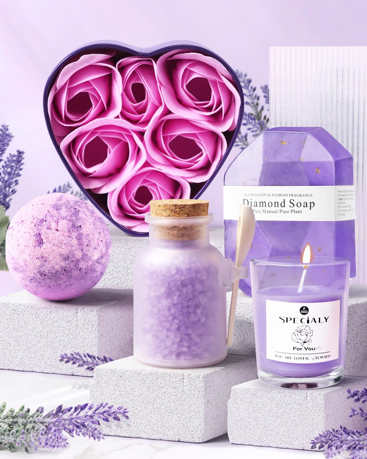 LIVEHITOP Geschenke für Frauen, Geschenk Freundin Geburtstag 10PCS